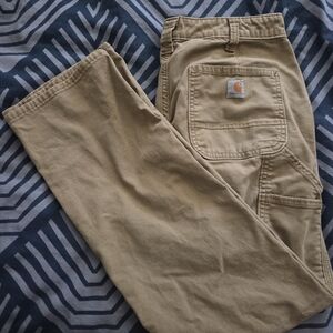 Carhartt Tan Cargo Work Pants
